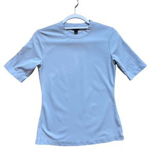 RW&CO. Pastel Baby Blue Fitted Short Sleeve T-Shirt Women’s XS